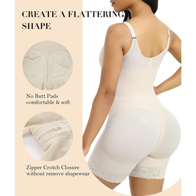 🔥Women’s Colombianas Shapewear–Tummy Gone Instantly-Tummy Control, Butt Lifter, Detachable Straps & Zipper Crotch